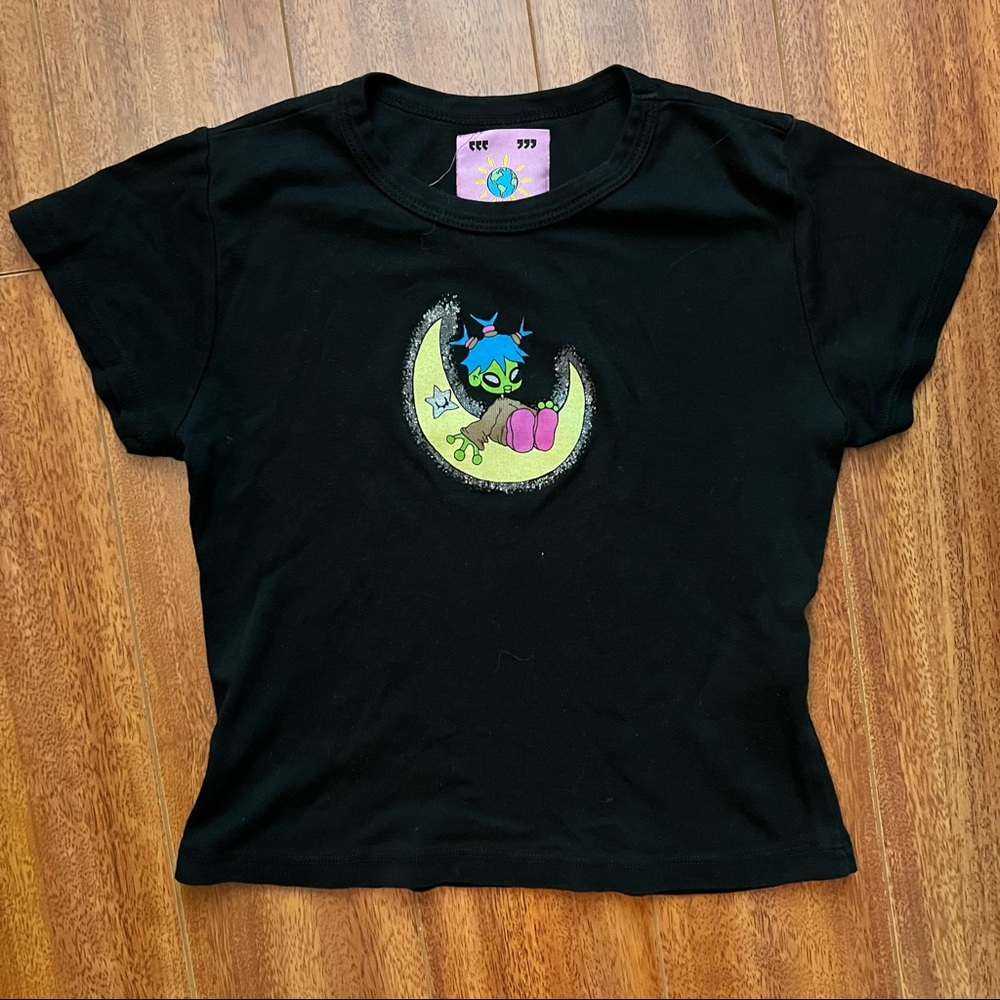 UNIF graphic alien tee